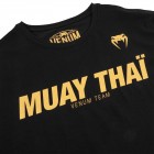 Тениска - Venum Muay Thai VT T-shirt - Black/Gold​